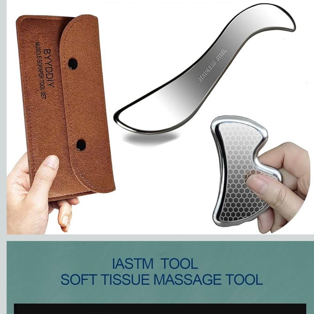 Stainless Steel IASTM  3 pieces Tool Set